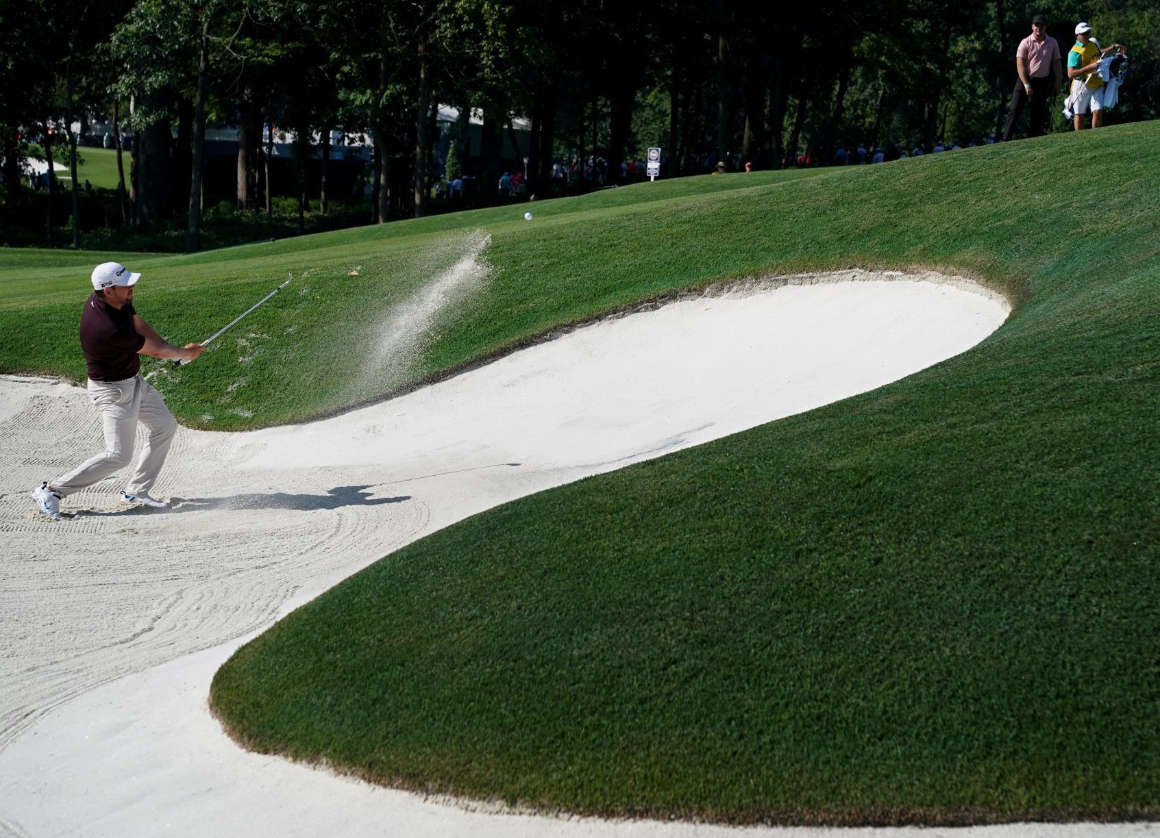 Opening round of the 100th PGA Championship at Bellerive Country Club